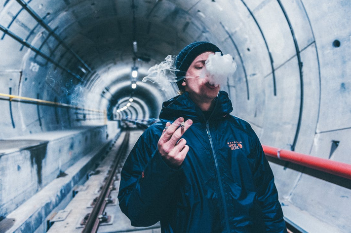smoking man